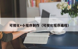 常宁可视化+小程序制作（可视化程序编程）